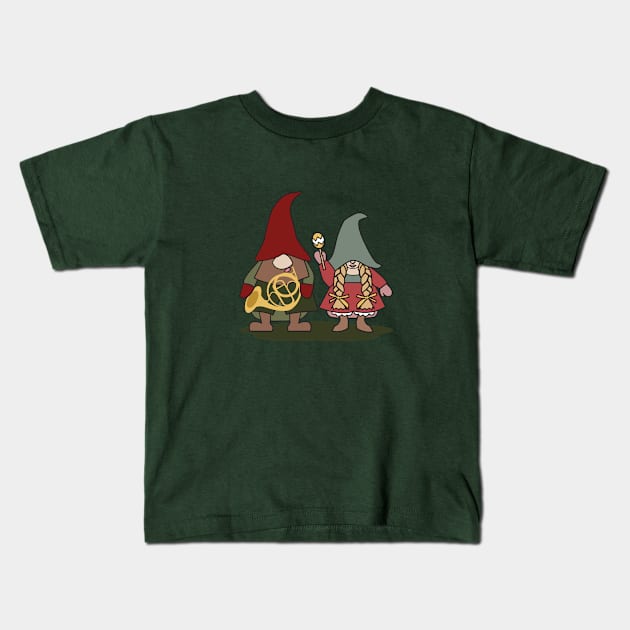 Gnomes Kids T-Shirt by CTstudio